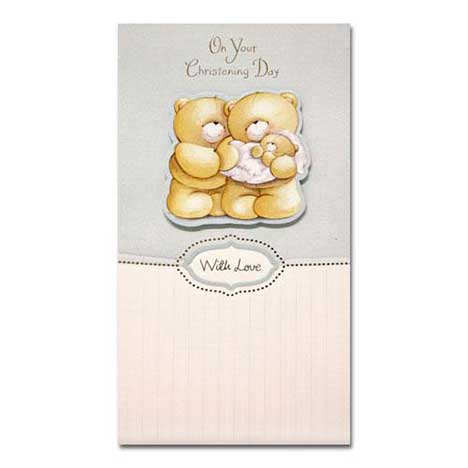 Christening Forever Friends Card